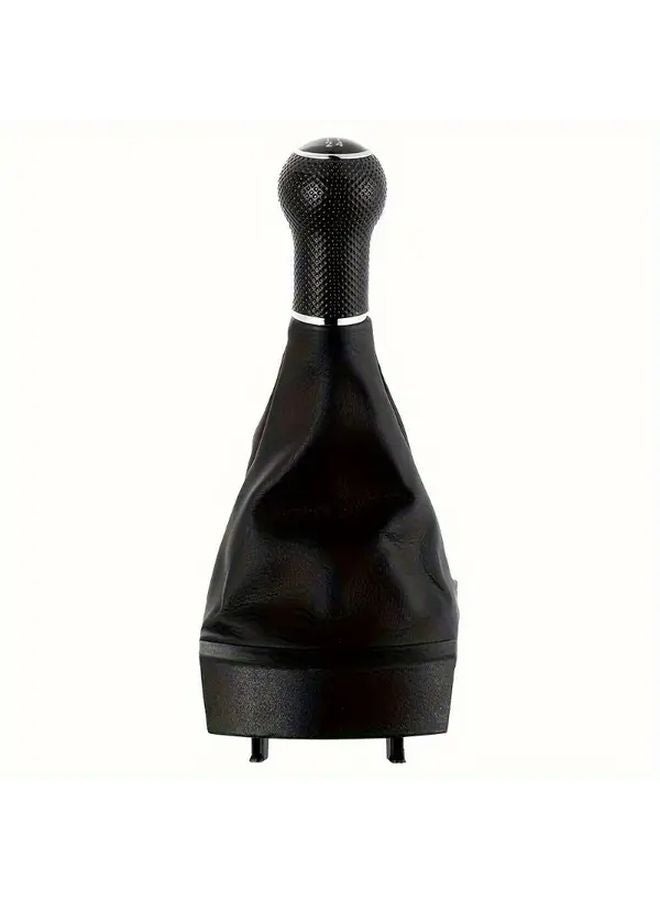 Red Line 5 Speed Gear Shift Knob With PU Leather Boot For Seat Ibiza 2002 2010 - Image 5